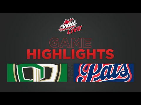 WHL Highlights: Raiders (5) at Pats (2) - January 1, 2023