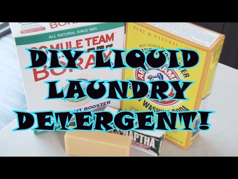 DIY Laundry Detergent | LIQUID | Homemade Laundry Soap Video