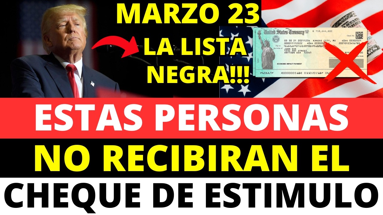 Quienes NO califican al cheque de estímulo | Howard Melgar
