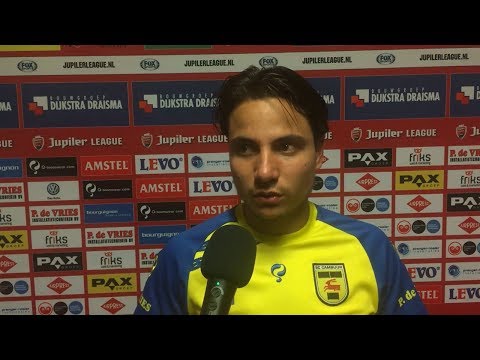 Reactie Justin Mathieu na afloop SC Cambuur - Jong AZ