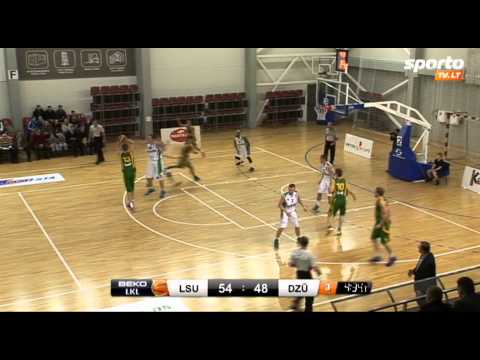 SportoTV.lt: LKL: Kauno raj. „LSU-Atletas" - Alytaus „Dzūkija" 2013-11-17