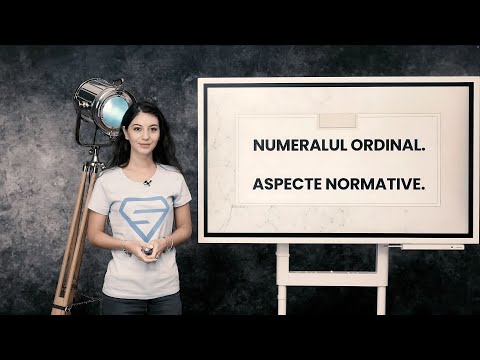 Numeralul ordinal. Aspecte normative - Română - Clasa V-a