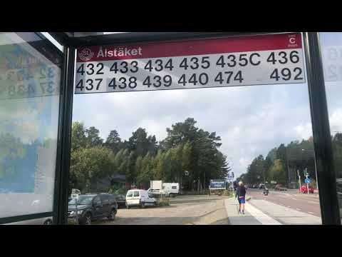 Resa med buss 474 från Ålstäket till Kolvik