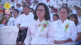 พิธีจุดประทีปโคมลานน้อมถวายเป็นพุทธบูชา ณ พุทธอุทยานนานาชาติ จ.หนองคาย