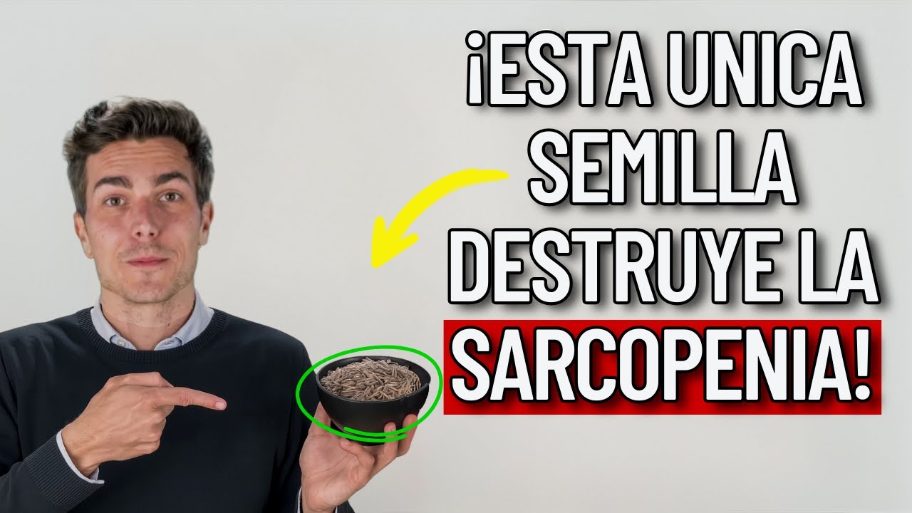 🔥 Esta SEMILLA Tiene MÁS PROTEÍNA que el Huevo: Frena la Pérdida Muscular Después de los 60