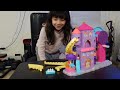 Unboxing Polly Pocket Rainbow Funland Theme Park Playset