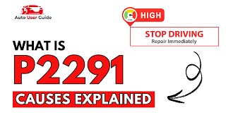 dtc p2291 quickly Fix