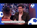 'Feyenoord heeft alles van een kampioensploeg' | Studio Voetbal | NOS Sport