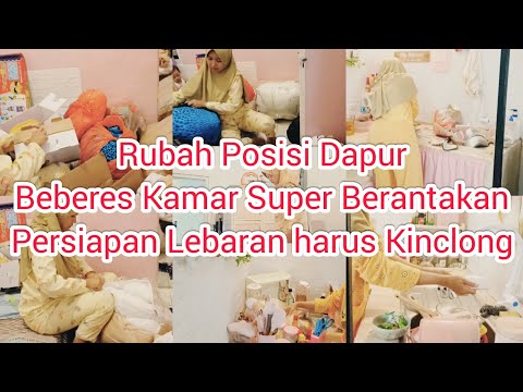 H-2 Lebaran Sibuk Bersih-Bersih Rumah #irtproduktif #ramadhanvlog #cleaningmotivation #beberesrumah