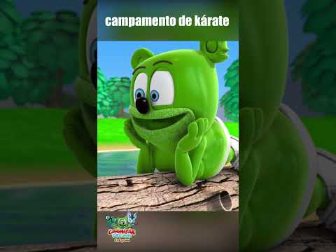 osito de goma que fluye:   Dibujos Animados|shorts #spanish  #gummibar #familia #caricaturasanimadas