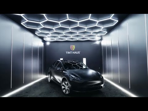 Tesla Model Y Satin PPF Conversion