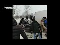 В аварии под Владимиром грузовик раздавил пассажирку кроссовера (Видео)