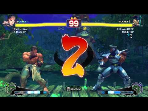 followupURSF [Bison] vs Ryukichikun [Ryu] SSF4 Japanese Online Ranked Matches - TRUE-HD