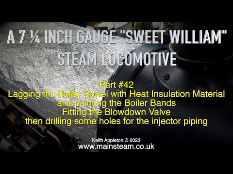 A 7 ¼ INCH GAUGE "SWEET WILLIAM" LOCOMOTIVE - PART #42