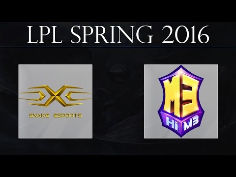 [Highlights] SS vs M3 G2 | Snake eSports vs Masters 3 Game 2 (21.01.2016) | LPL Spring 2016