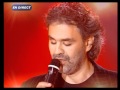 Star Academy 2004 Andrea Bocelli et Gregory Con ...