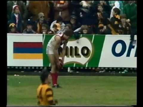VFL R2 1983 - Hawthorn v Sydney