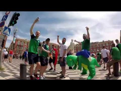 DawidOnTheWay   #32 EURO 2016 Walka na przyspiewki Polska vs Irlandia