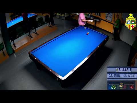 LLIGA 3B 4D D J7  C.B. SANTS - C.B. MATARÓ  ARMENGOL - RIBES