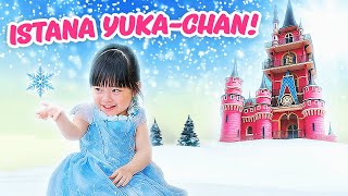 Download lagu YUKA-CHAN SEHARIAN DI ISTANA JADI ELSA FROZEN! | a day in our life mp3