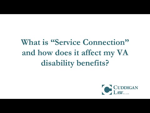 How  “Service Connection” Can Affect VA disability Benefits
