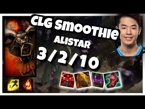 Alistar vs Gragas CLG Smoothie SUPPORT (3/2/10) - v11.2