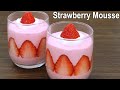 Strawberry Mousse Recipe Easy Strawberry Dessert