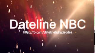 Dateline NBC 2017 Intro Channel