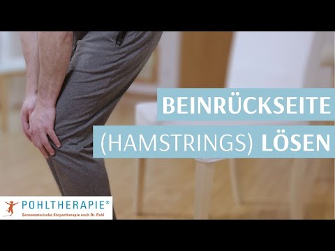 Pain in the back of the leg and behind the knee - relieving hamstring pain without stretching