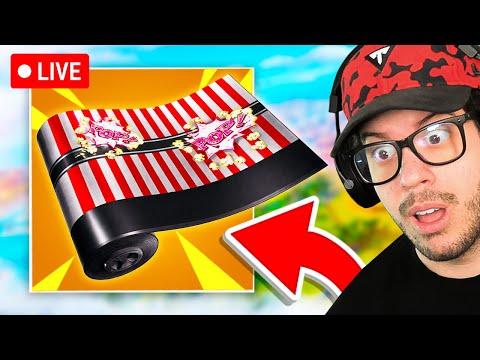 🔴 LIVE! - UNLOCKING the *RAREST* WRAP in FORTNITE!