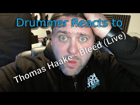 Drummer Reacts to Meshuggah - Bleed - Tomas Haake - Bleed (Live) and is left speechless!