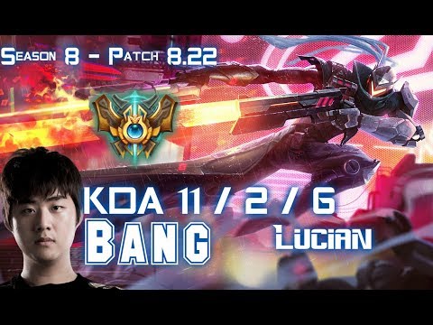 Bang LUCIAN vs KAI'SA ADC - Patch 8.22 KR Flex Rank