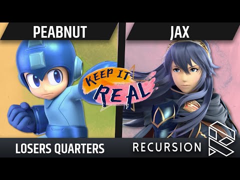 Keep It Real #1- Peabnut (Megaman) Vs. Jax (Lucina) - Losers Quarters