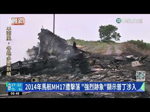 2014年馬航MH17遭擊落　「強烈跡象」顯示普丁涉入