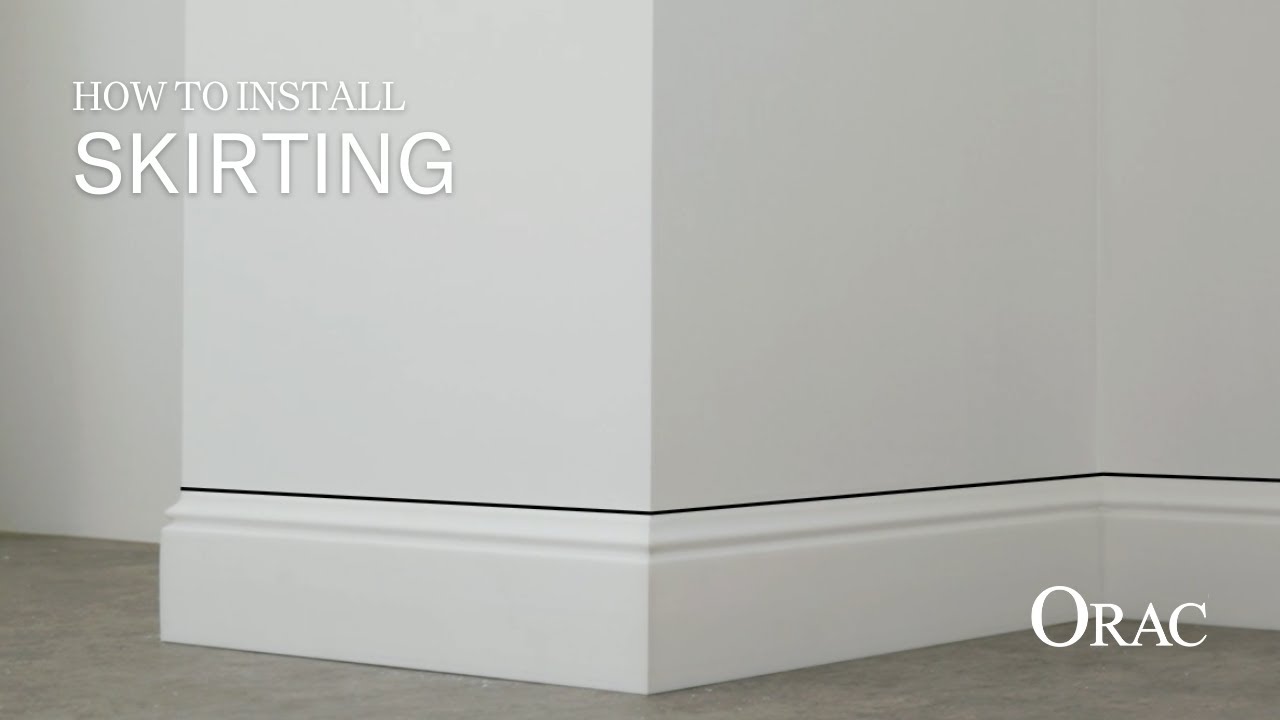 Installatievideo plinten plaatsen