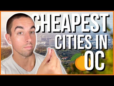 Top 5 CHEAPEST Places to Live in Orange County, CA!