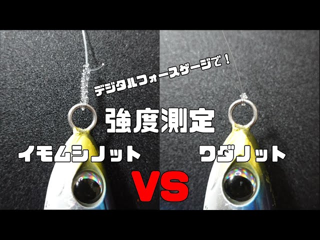 強度100 ワダノットとイモムシノットどっちが強い 結び方も解説 越前noobゆーたオフィシャルブログ 強度100 ワダノットとイモムシノットどっちが強い 結び方も解説 越前noobゆーたオフィシャルブログ
