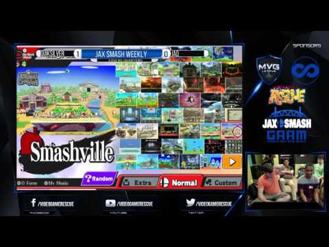 Jax Smash Weekly 3/17/16 - Quiksilver(Luigi) Vs. Jaq(Megaman) LR5