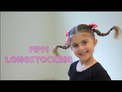How to Do The Pippi Longstocking Hairdo!