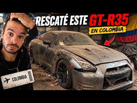 ¡VIAJÉ A COLOMBIA A RESCATAR UN GT-R35 ABANDONADO! 😱