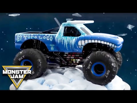 Ice El Toro Loco Monster Jam Truck 360 Turntable Views | Monster Jam