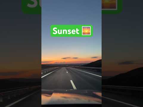 Russian Crimea new highway construction completed sunset #russia #love #pakistan #reels #pakrussia