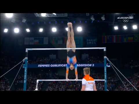 Lieke Wevers Bars Qualifications 2024 Olympics