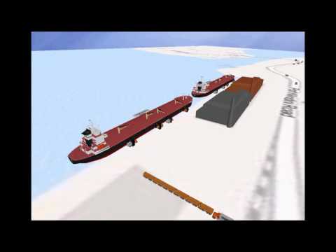 Port Logistics Simulation Using Simio