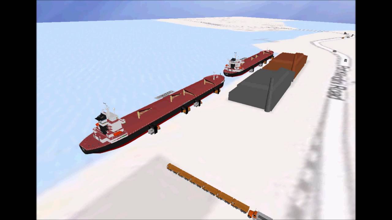 Port Logistics Simulation Using Simio