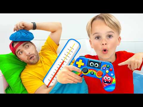 Майк учит дядю не обманывать и говорить правду — смешные видео для детей