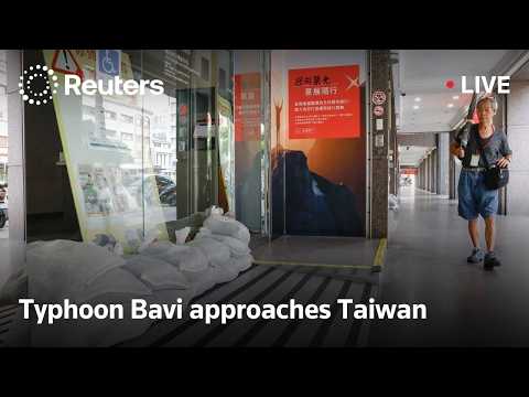 Video Thumbnail: LIVE: Taiwan braces for Typhoon Bavi