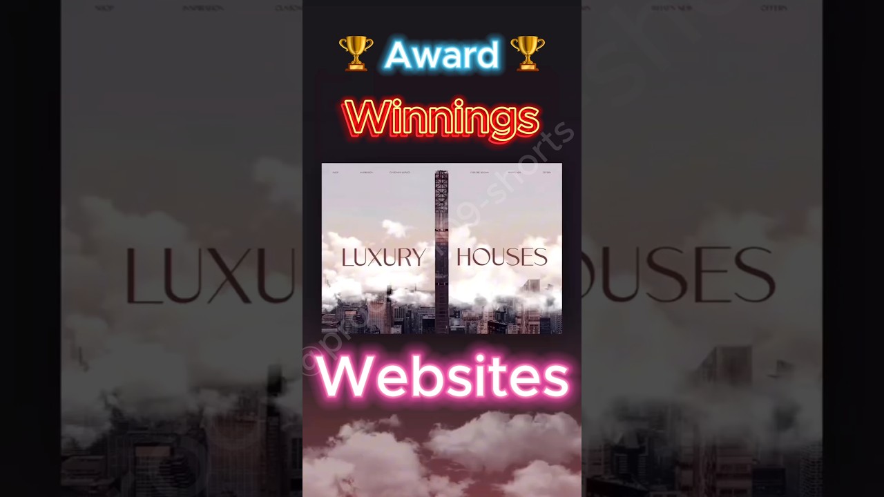 🏆 Award Winning Websites 2025 🔥 #websites #award #shorts #portfolio #coding #webdev