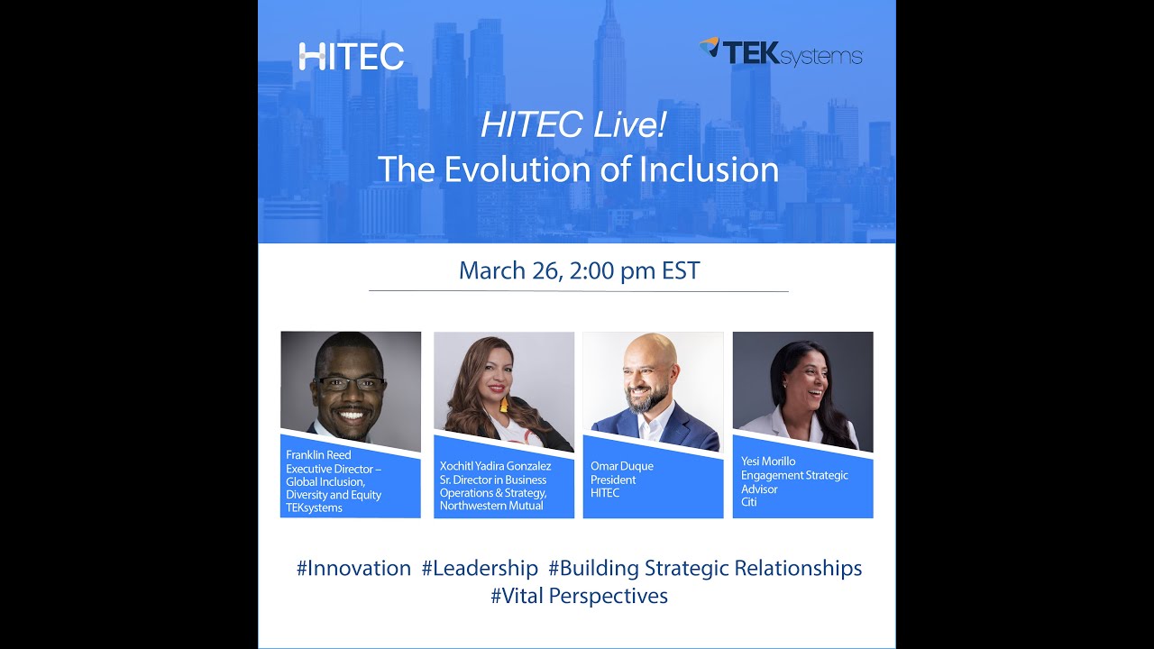 HITEC Live! The Evolution of Inclusion