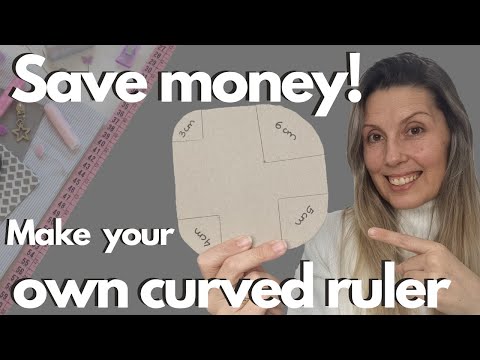 Make  your own curved corners ruler [ for beginners ]